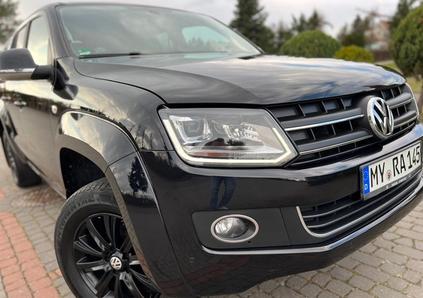 Volkswagen Amarok cena 92900 przebieg: 170523, rok produkcji 2016 z Elbląg małe 466